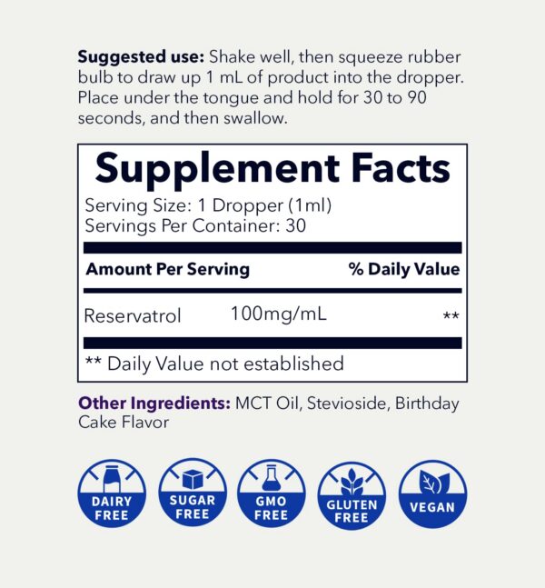 Suplemento nano resveratrol para salud cerebral y cardiaca