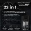 Suplemento natural 23 ingredientes Shilajit para vitalidad masculina