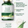 Suplemento natural de aloe vera sin gluten Carlyle 300 cápsulas