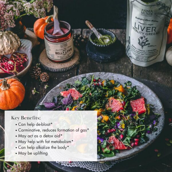 Suplemento natural Belly Love con extracto de jugo de arándano