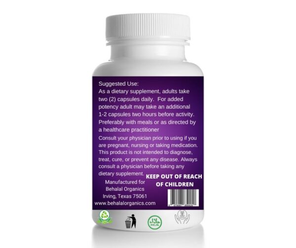 Version 1.0.0 Suplemento natural de Camu Camu cápsulas veganas Behalal