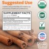 Suplemento natural de canela sin cápsulas de Healths Harmony