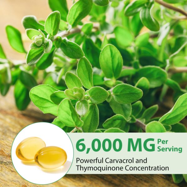 Softgels aceite de orégano flasture concentrado antioxidantes naturales