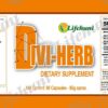 Suplemento natural DiviHerb Original botella 60 cápsulas