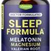 Version 1.0.0 Suplemento natural para dormir 9-en-1 60 cápsulas magnesio y melatonina