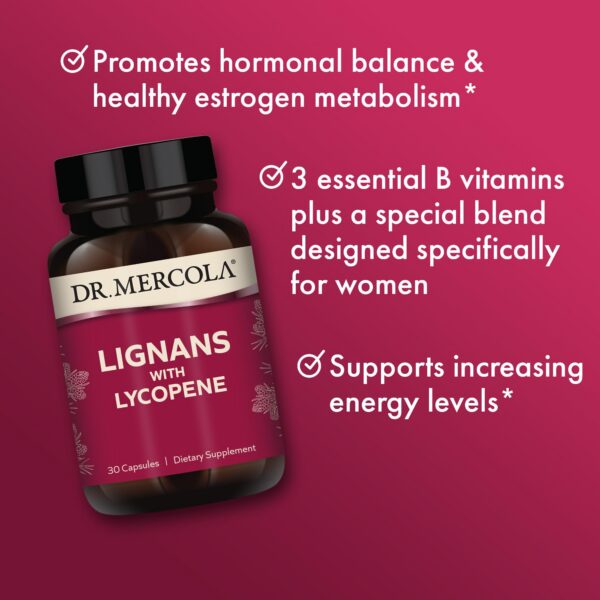 Version 1.0.0 Suplemento natural Dr. Mercola para balance hormonal femenino