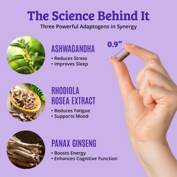 Suplemento natural para estrés Dr. Matthew frasco completo