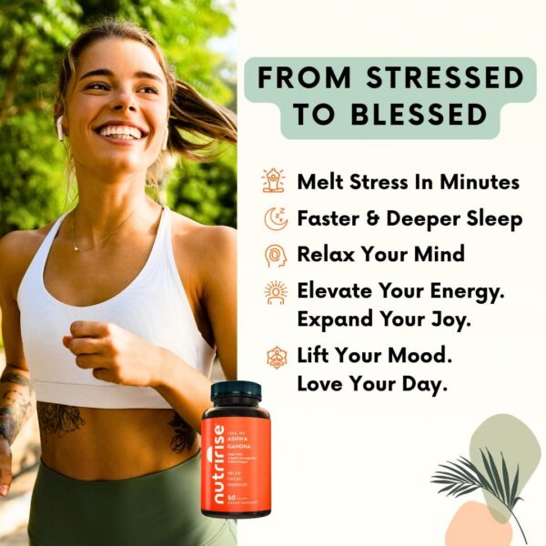 Suplemento natural para estrés y energía NutriRise