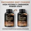 Suplemento natural fuerte con extracto 20:1 canela de Ceilán para metabolismo