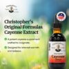 Suplemento natural extracto de cayena Christopher's Original Formulas