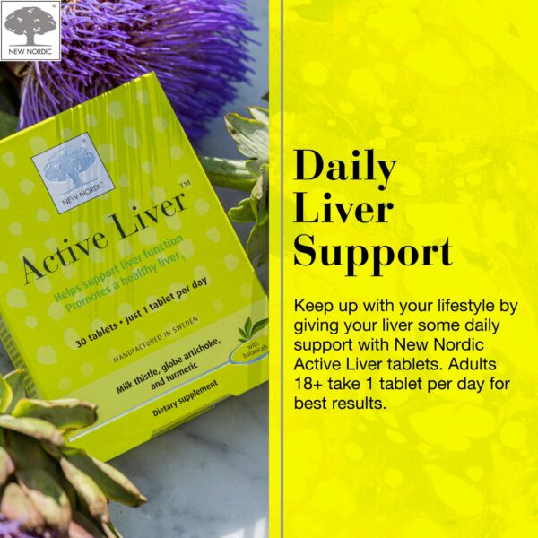 Suplemento natural para función hepática normal