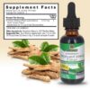 Version 1.0.0 Suplemento natural ginseng americano Nature's Answer en botella