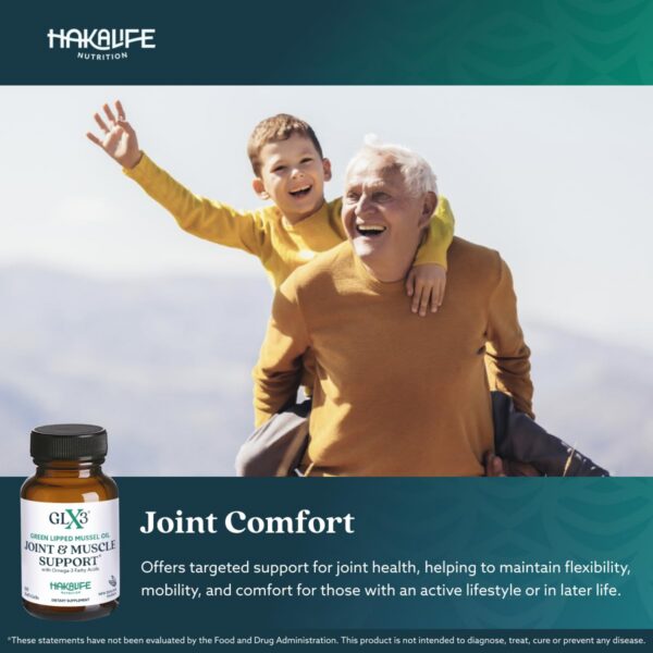 Suplemento natural GLX3 con omega 3 EPA y DHA