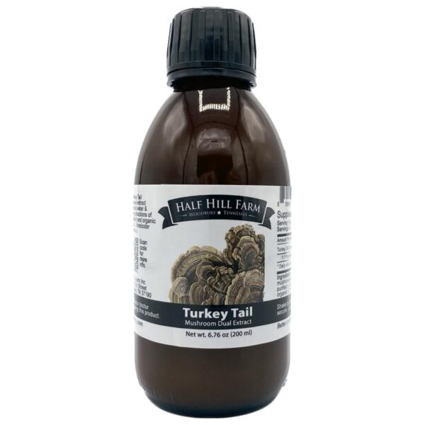 Suplemento natural Half Hill Farm hongo cola de pavo 6.76 oz