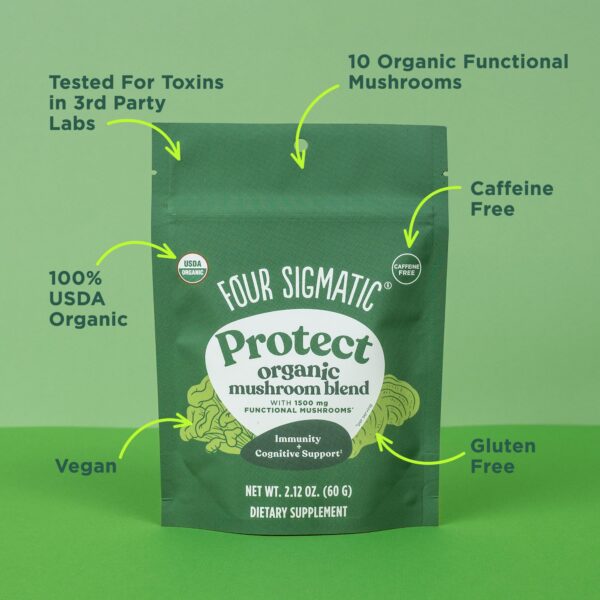 Suplemento natural hongos funcionales Four Sigmatic