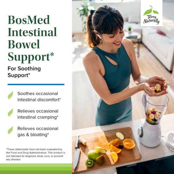 Suplemento natural intestinal Terry Naturally 60 cápsulas