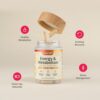 Suplemento natural con jengibre y cúrcuma Snap Supplements