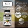 Suplemento natural Kaya Naturals complejo de hongos 120 cápsulas