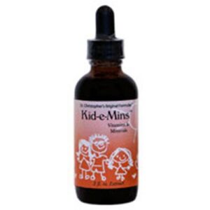 Suplemento natural Kid-e-Mins Dr. Christopher’s fórmula integral 2 oz