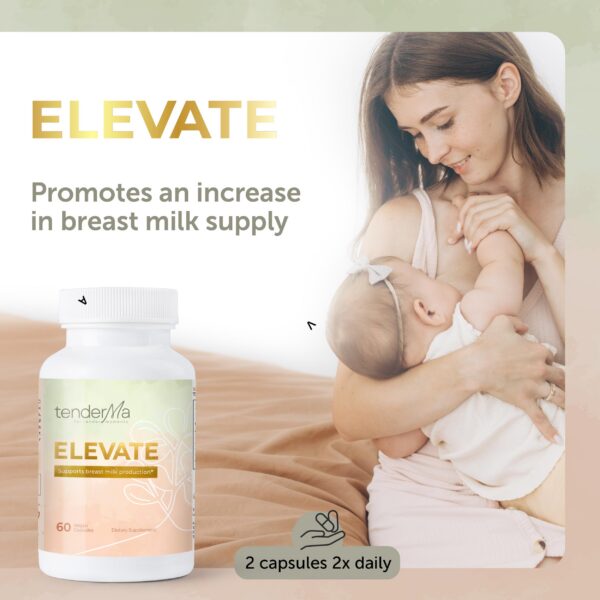 Suplemento natural para lactancia tenderma fenogreco cápsulas