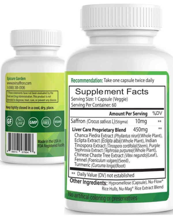 Suplemento natural para limpieza y mantenimiento hepático