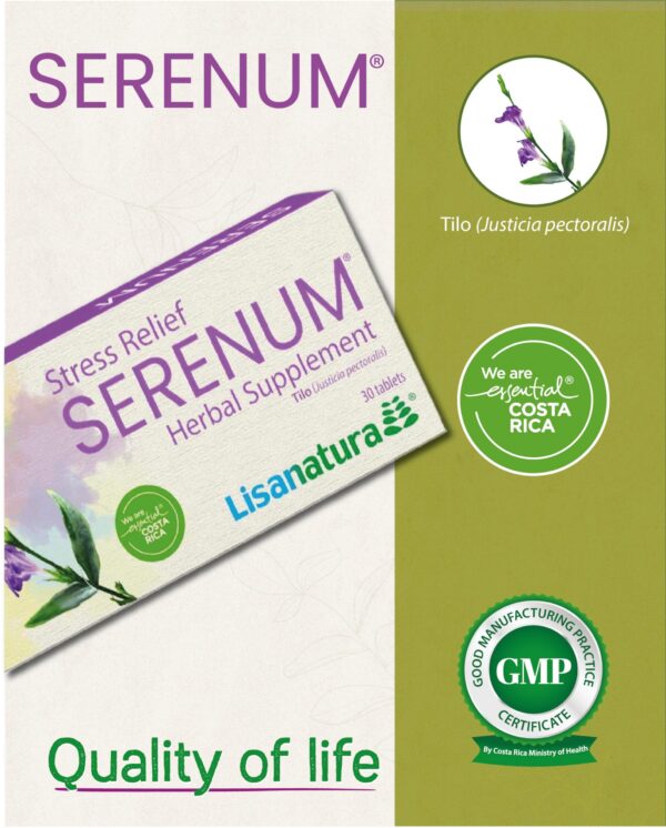 Suplemento natural Lisanatura con Tilo para relajación