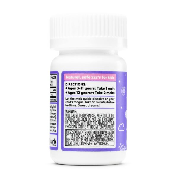 Version 1.0.0 Suplemento natural melatonina infantil Wink Well Kids