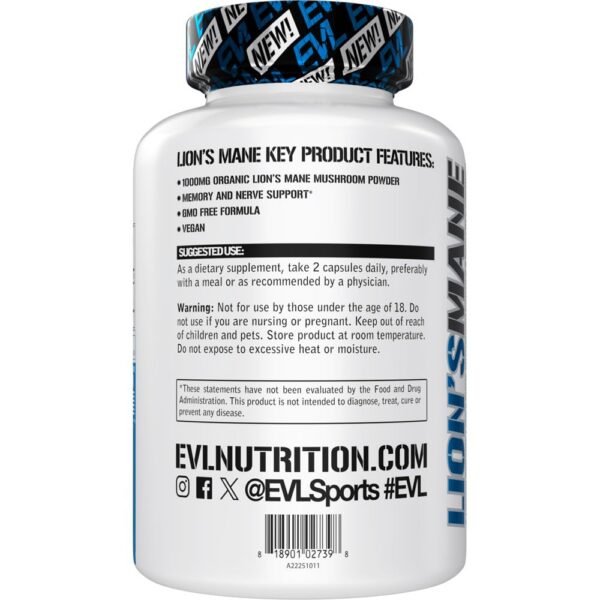 Suplemento natural melena de león Evlution