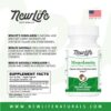 Suplemento natural monolaurin para salud intestinal y sistema inmune