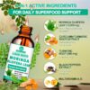 Suplemento natural de moringa oleifera con pimienta y vitaminas
