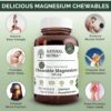 Suplemento Natural Nutra magnesio para salud muscular y nerviosa