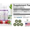 Suplemento natural OxyFlo con polvo activo de arándano