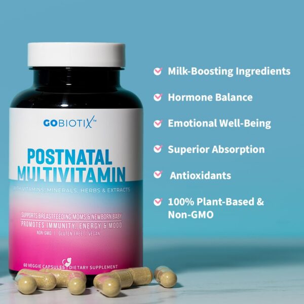 Version 1.0.0 Suplemento natural postparto vegano sin OMG GOBIOTIX