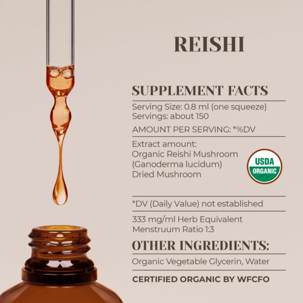 Version 1.0.0 Suplemento natural de Reishi orgánico sin aditivos Garden Organics