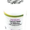 Suplemento natural relajante de extracto valeriana