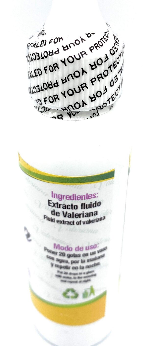 Suplemento natural relajante de extracto valeriana