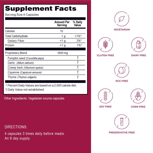 Suplemento natural con semillas de calabaza Kroeger Herb