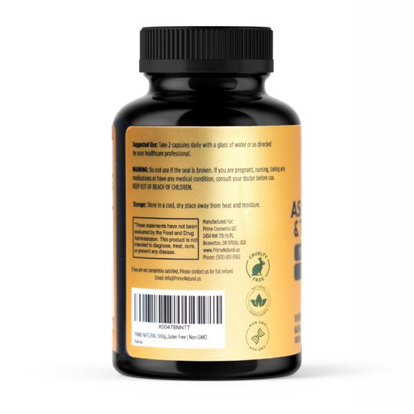 Version 1.0.0 Suplemento natural Shilajit cápsulas veganas
