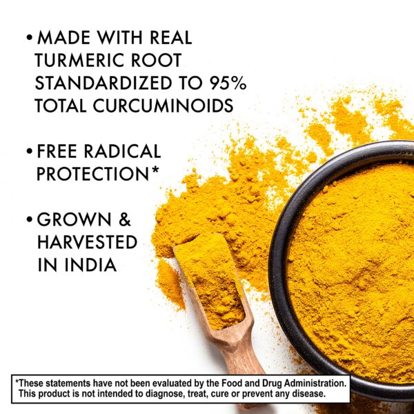 Suplemento natural sin gluten sin soya bluebonnet curcuma raiz