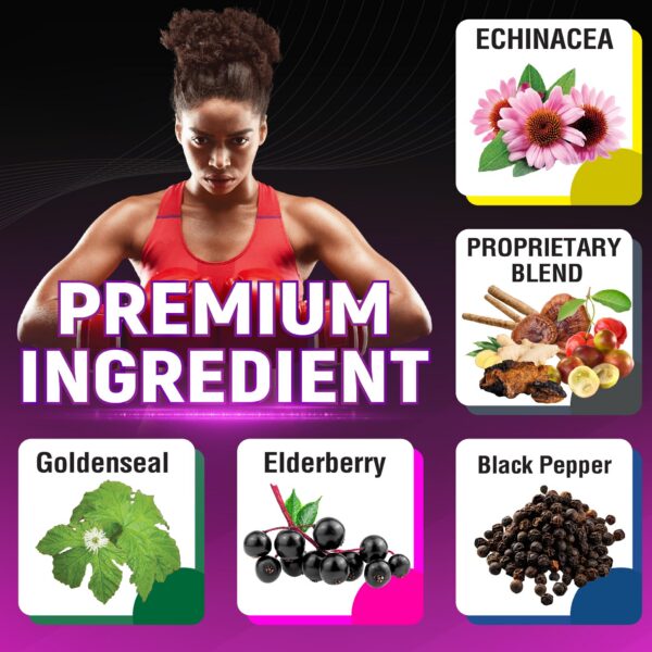 Suplemento natural para sistema inmune Echinacea CIVIMUNA