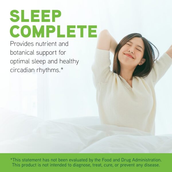 Suplemento natural para sueño DAVINCI Labs con melatonina y L-teanina