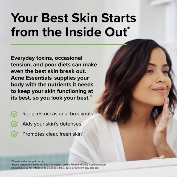 Suplemento natural Terry Naturally para acné y defensas cutáneas