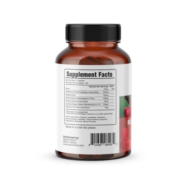 Version 1.0.0 Suplemento Natural Vida para fatiga y circulación saludable