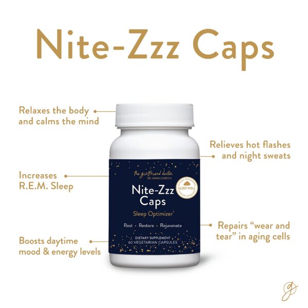 Suplemento natural VIDAPURA Nite-Zzz para sueño profundo y reparador