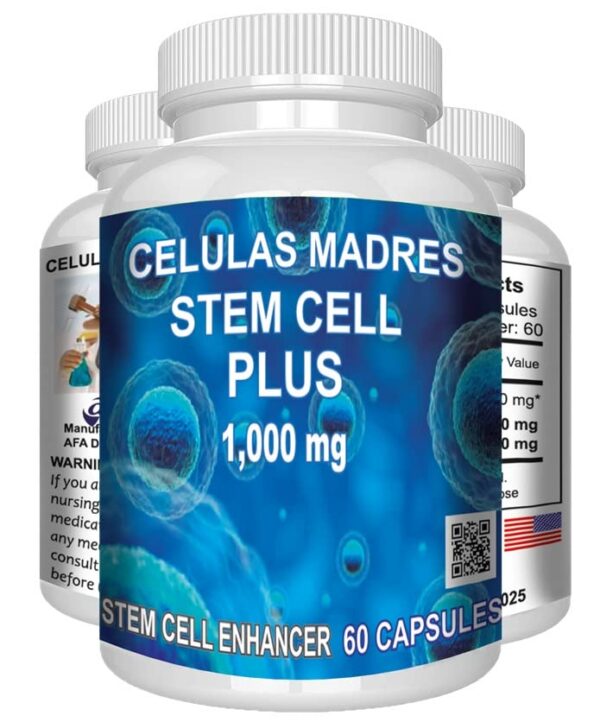 Suplemento natural Vitamisan células madres con AFA y Spirulina