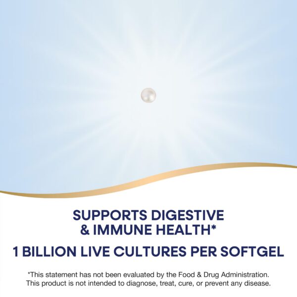 Suplemento Nature's Way con cepas probióticas Lactobacillus y Bifidobacterium