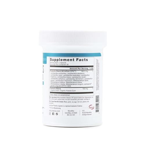 Version 1.0.0 Suplemento NatureWise con prebióticos orgánicos