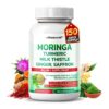 Suplemento Nessarit Moringa 150 cápsulas mezcla 10 en 1 natural
