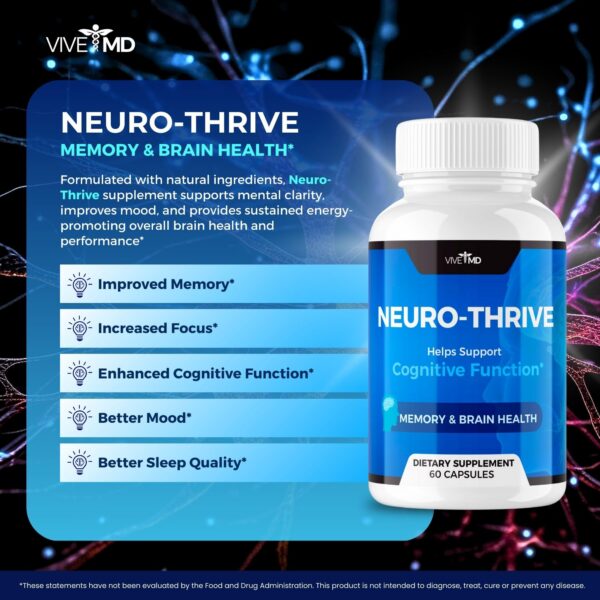 Suplemento Neuro Thrive para fuerza cognitiva extra