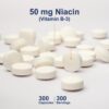 Suplemento Niacina Carlson 50 mg apoyo corazón y nervios
